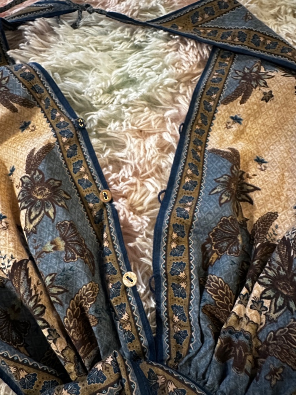 New Zimmermann Ascension Plunge Halter Printed Maxi Dress Multi Floral Size 0 - Picture 10 of 13